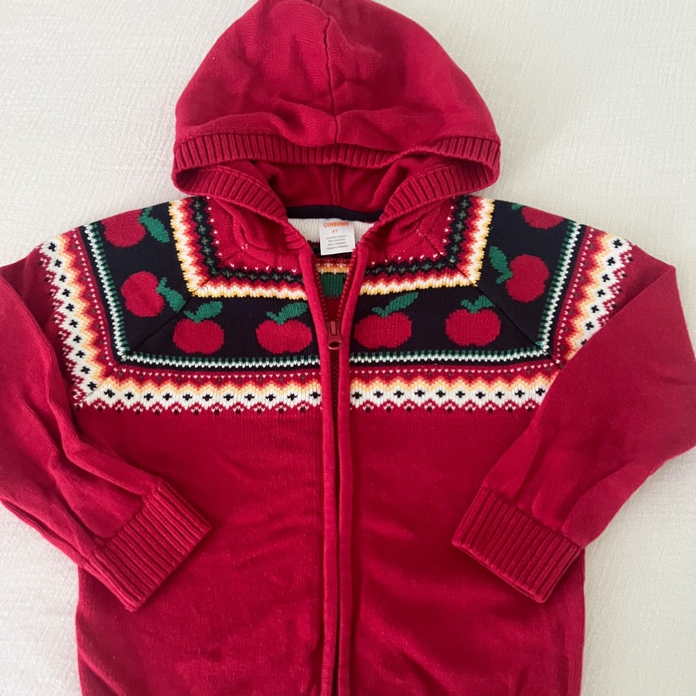 Gymboree zip up sweater